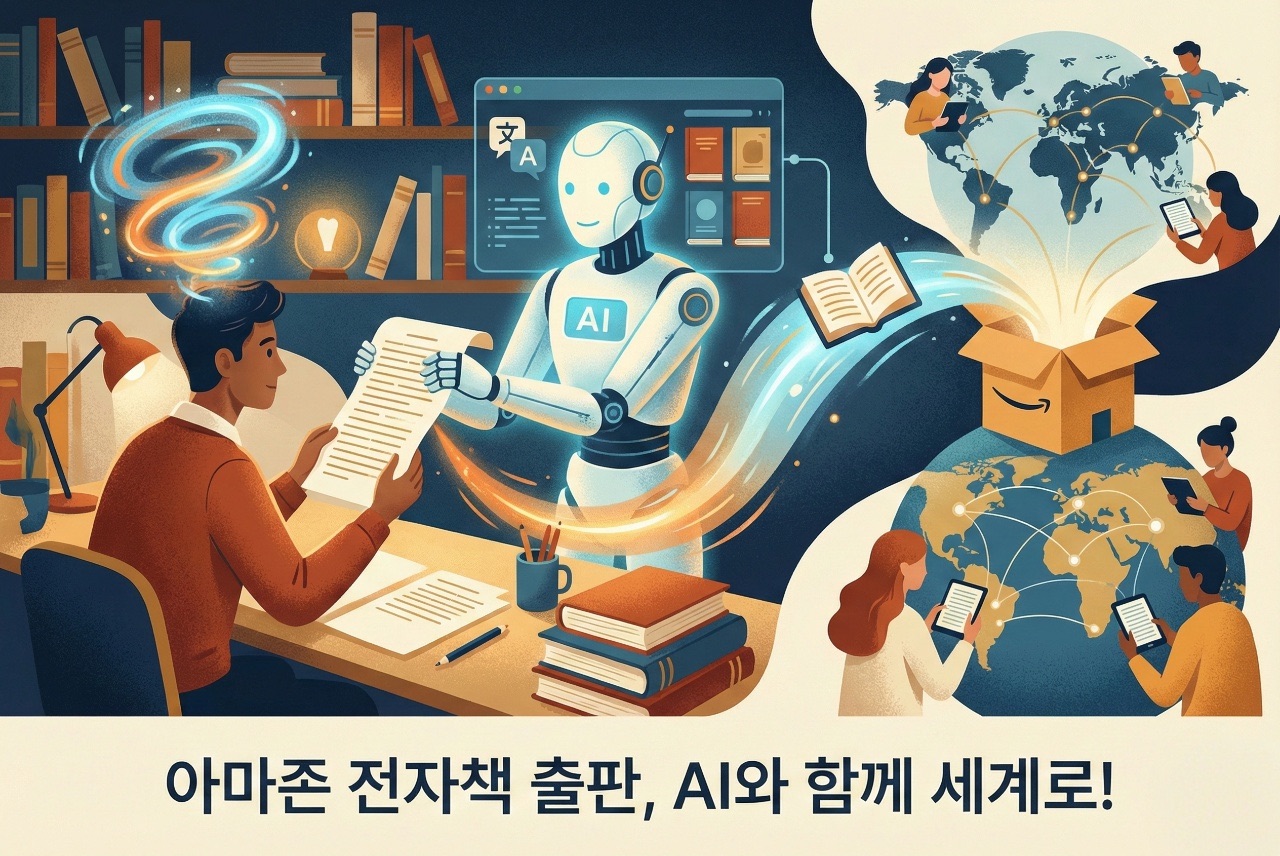 영어 못해도 OK! AI로 아마존 전자책 무료 출판
