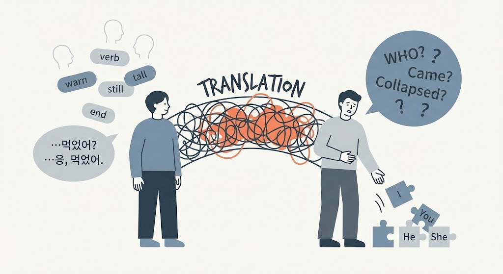 소설 번역 대참사: 사라진 주어를 찾아라 – 아마존 출판 번역 팁