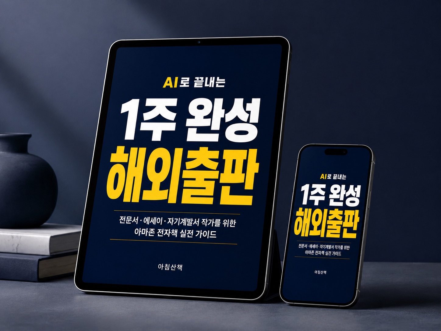 AI로 끝내는 1주 완성 해외출판: 전문서·에세이·자기계발서 작가를 위한 아마존 전자책 출판 가이드