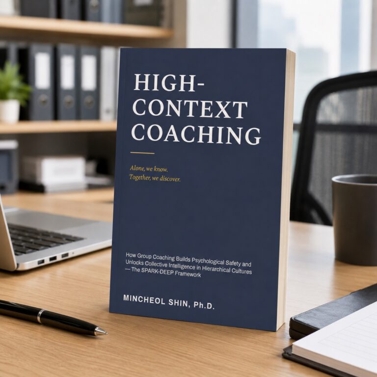 아마존 출판한 영문 전문서 High-Context Coaching 종이책 표지