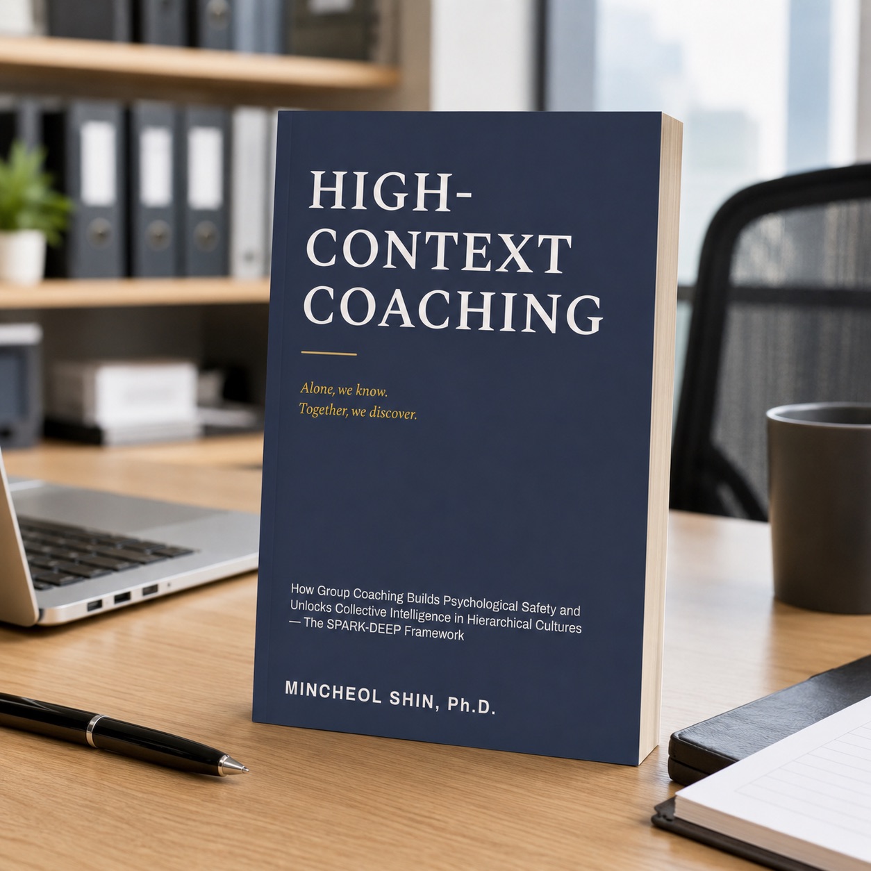 아마존 출판한 영문 전문서 High-Context Coaching 종이책 표지